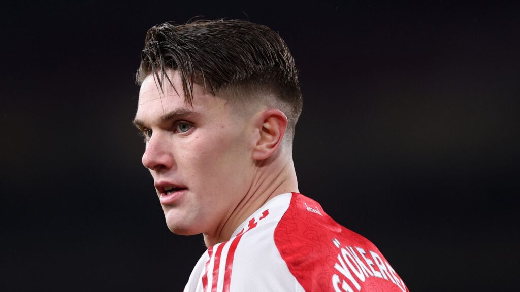Viktor Gyökeres, atacante do Arsenal. Foto: Getty Images