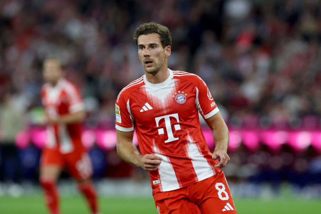 Goretzka, jogador do Bayern de Munique. Foto: Alexander Hassenstein/Getty Images
