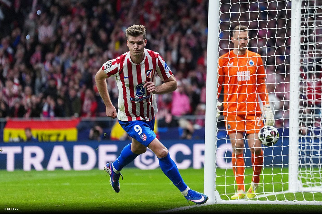 Atlético de Madrid x Club Brugge