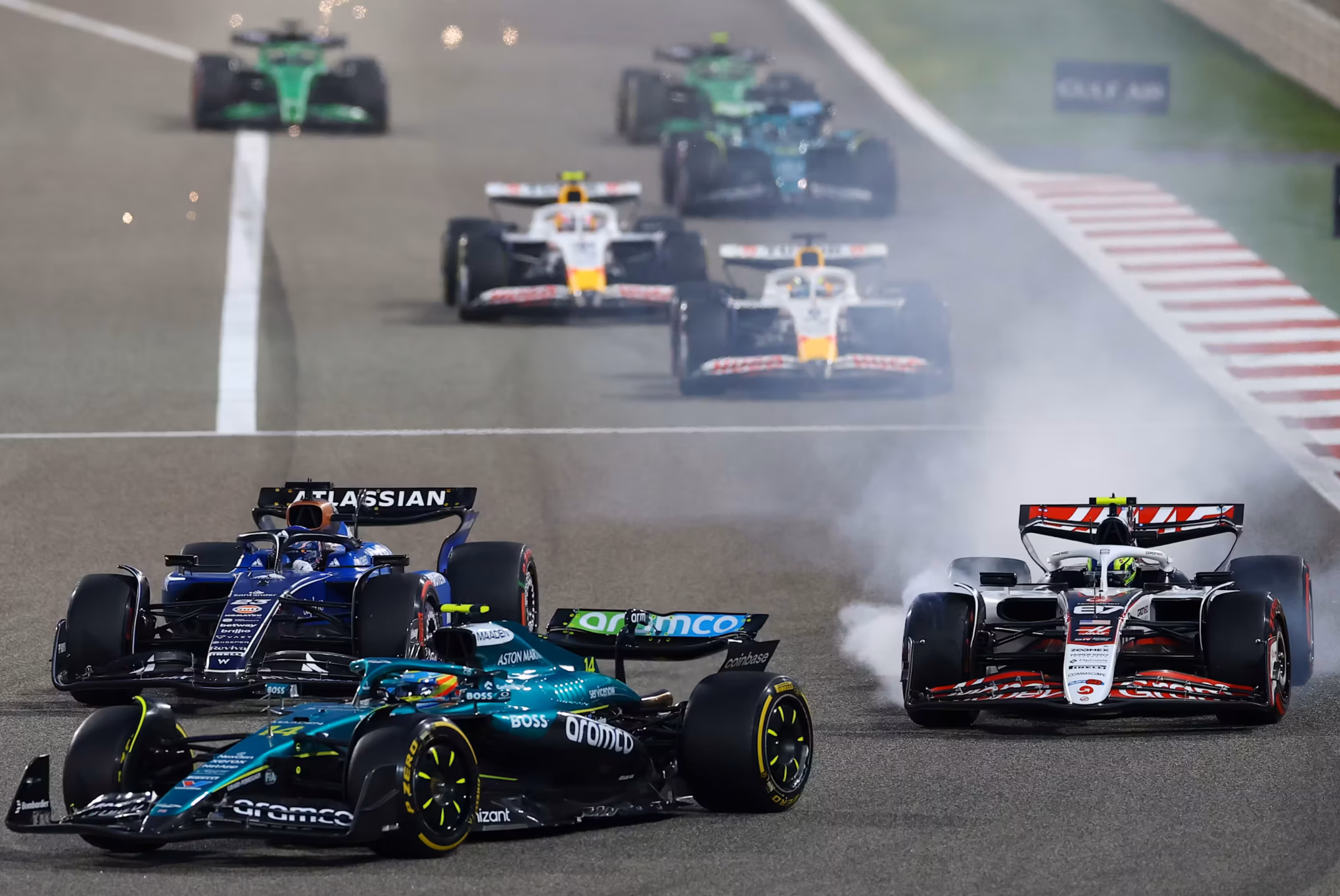Aston Martin Williams Haas Fórmula 1