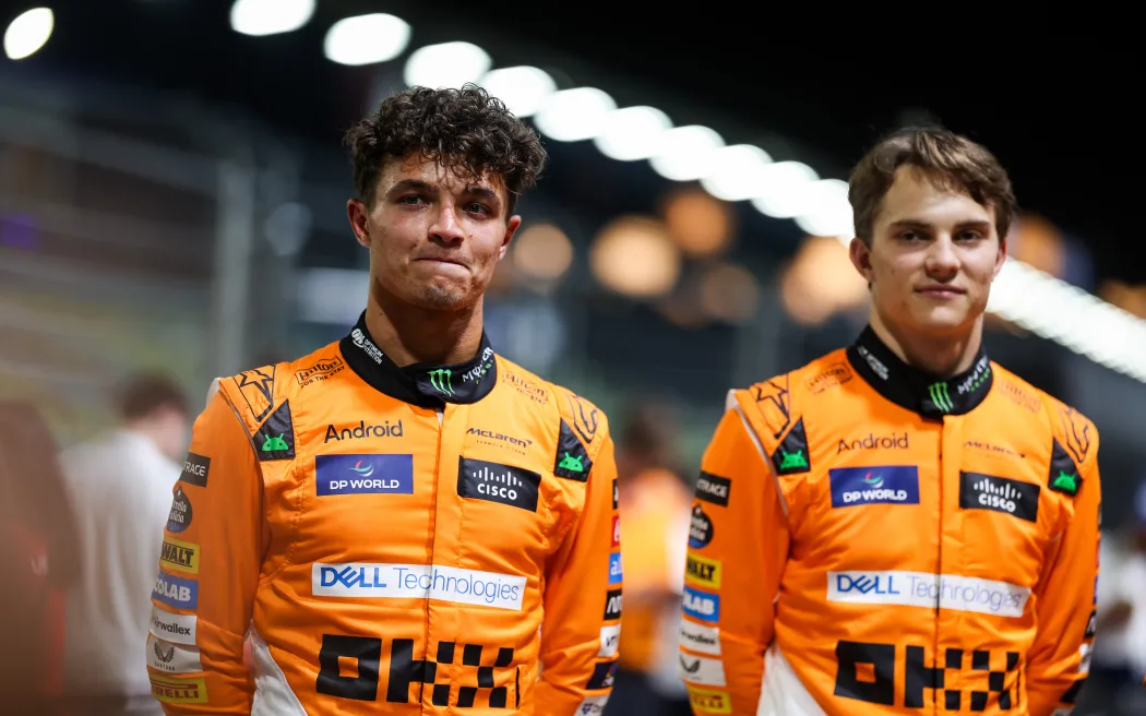 Lando Norris e Oscar Piastri Fórmula 1