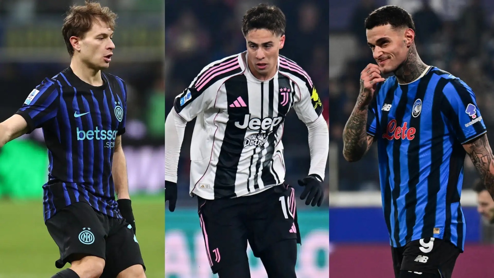 Champions Inter Juventus Atalanta