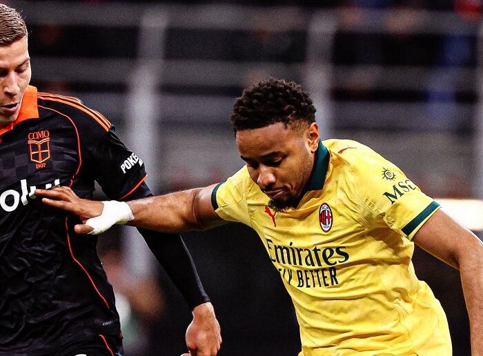 Milan e Como empataram em 1 a 1 pela 25ª rodada da Serie A