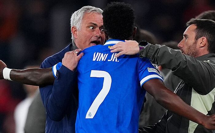 José Mourinho Vinicius Júnior Real Madrid