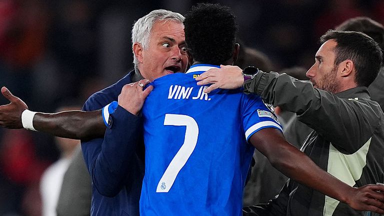 José Mourinho Vinicius Júnior Real Madrid