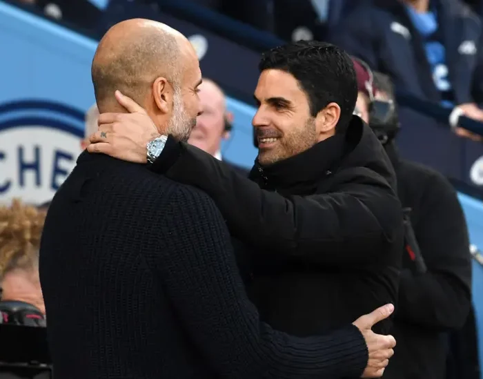 Premier League - Arteta e Guardiola, Arsenal Manchester City