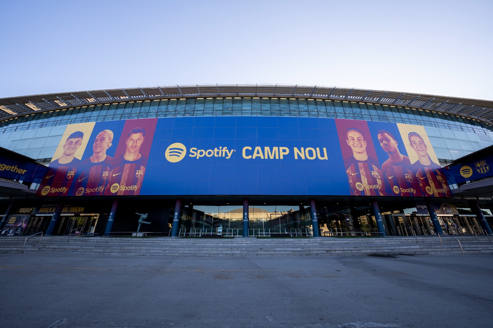 Camp Nou, estádio do Barcelona. Foto: Divulgação/FC Barcelona.