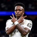 Vinicius Júnior fez dois gols na vitória do Real Madrid sobre a Real Sociedad mercado