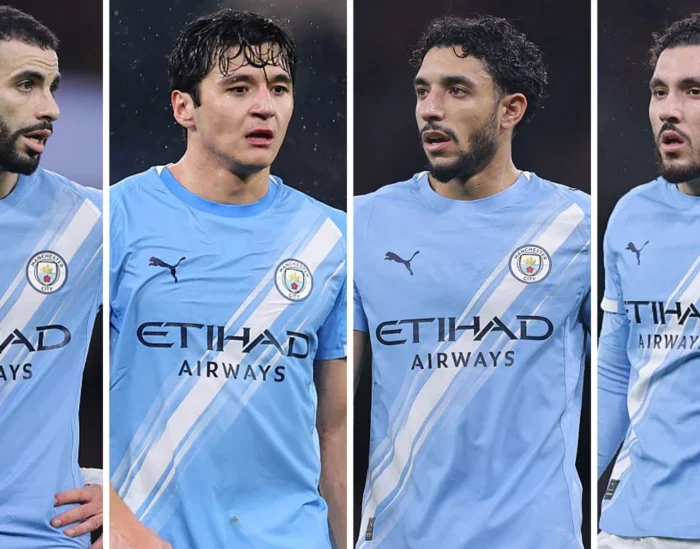 O quarteto muçulmano do Manchester City. Foto: Reprodução/BBC Sport.
