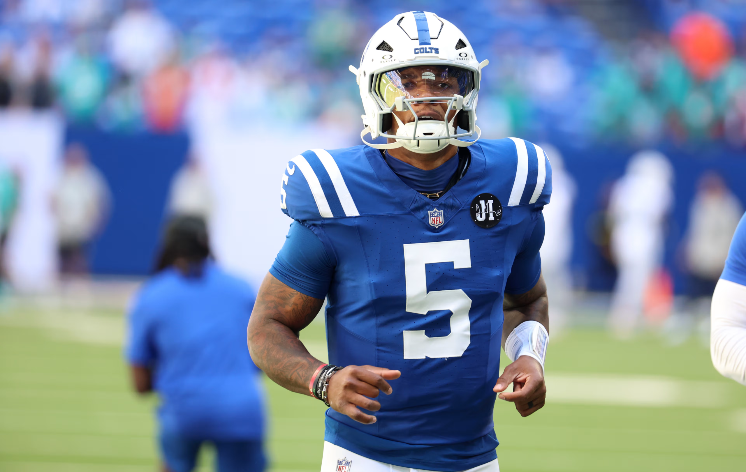 NFL: Anthony Richardson (Foto: Trevor Ruszkowski-Imagn Images)