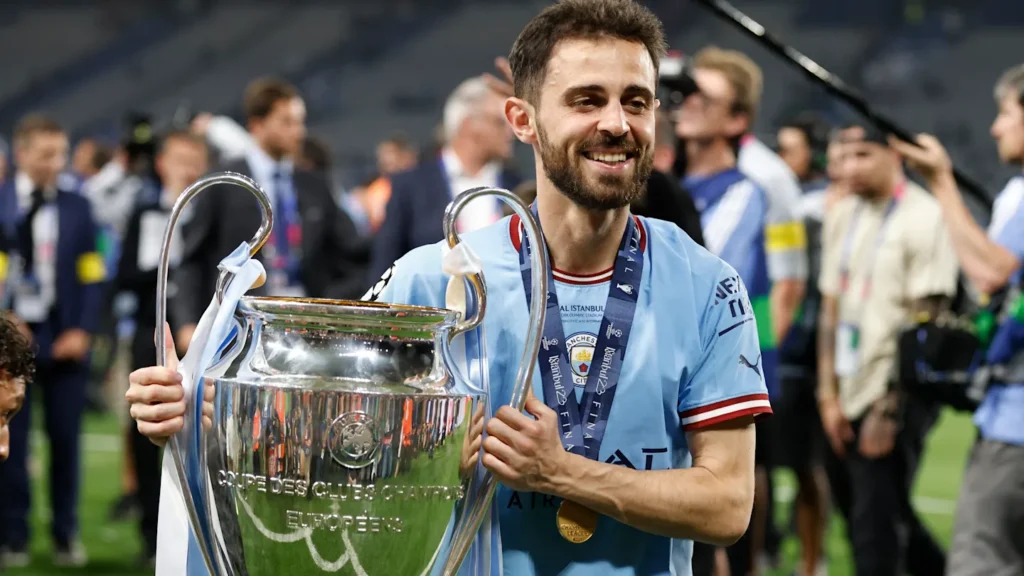 Bernardo Silva foi um dos pilares da conquista da UEFA Champions League pelo Manchester City