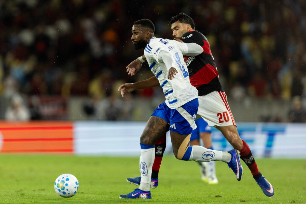 Flamengo e Cruzeiro, nesta 5ª rodada, marcou o reencontro de Gerson a torcida do Fla. Foto: Thais Magalhães/Cruzeiro.