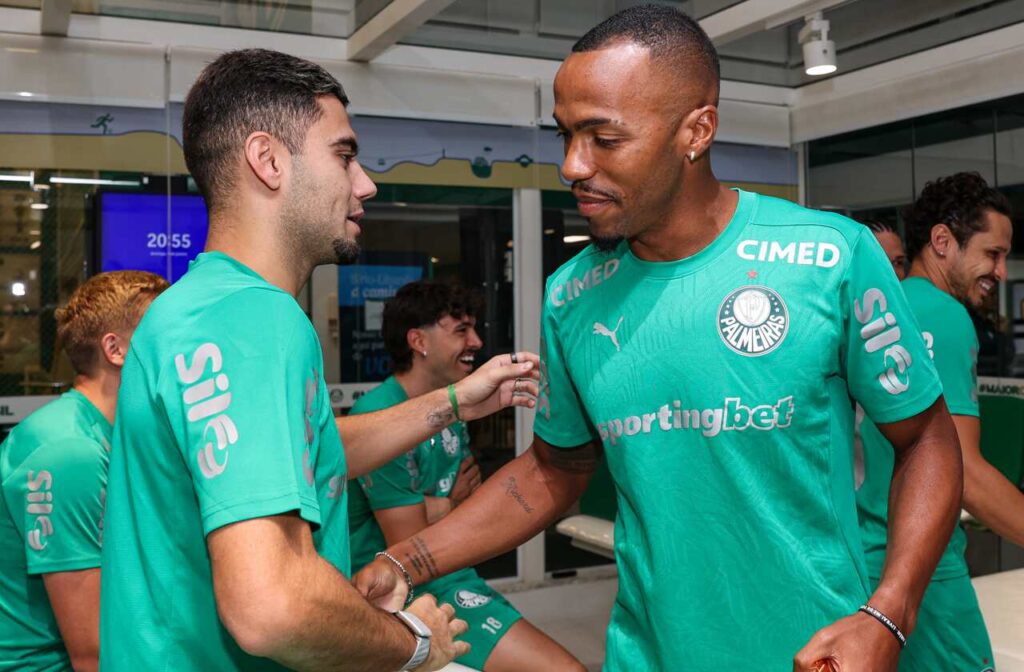 O reforço Marlon Freitas faz ótima dupla com Andreas Pereira no Palmeiras