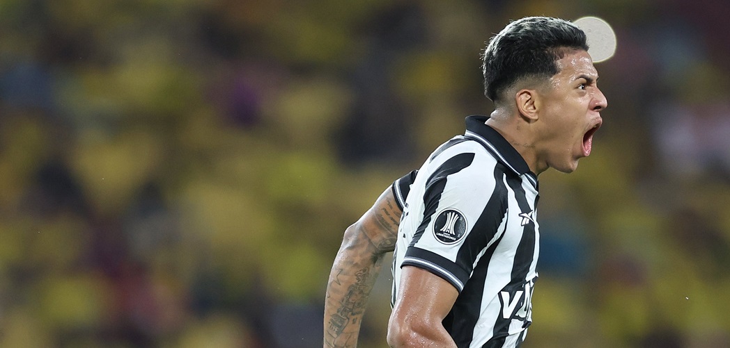 Botafogo buscou empate contra Barcelona de Guayaquil com Matheus Martins