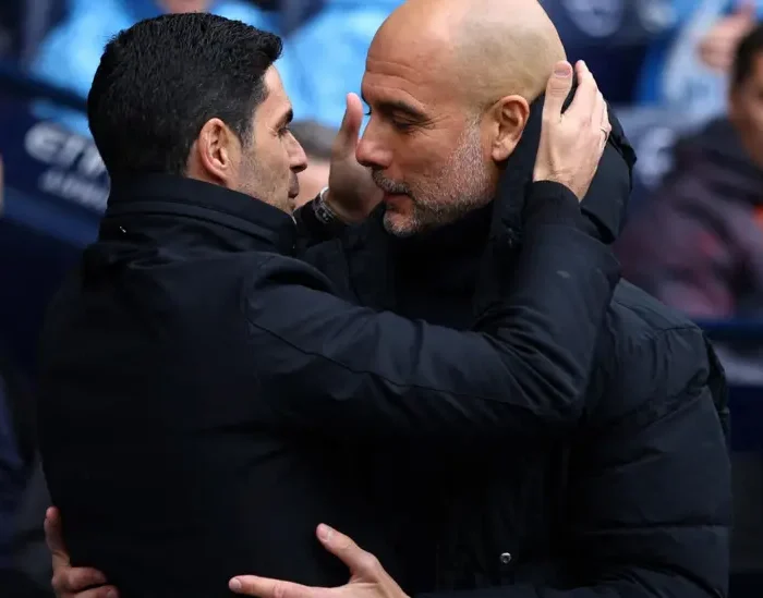 Premier League Guardiola Arteta