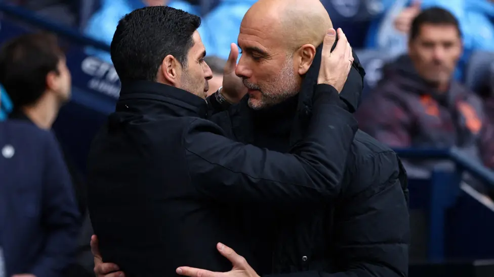Premier League Guardiola Arteta