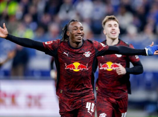 Yan Diomandé, destaque do RB Leipzig na temporada. Foto: Imago.