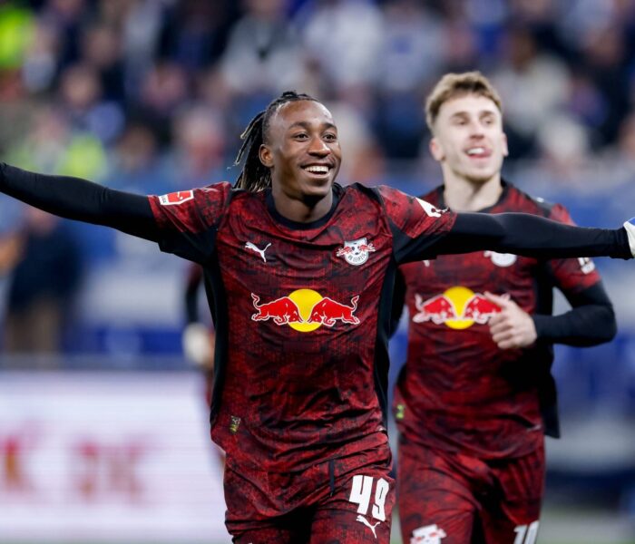 Yan Diomandé, destaque do RB Leipzig na temporada. Foto: Imago.