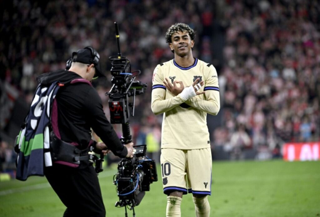 Lamine Yamal foi decisivo para a vitória do Barcelona contra o Athletic Bilbao