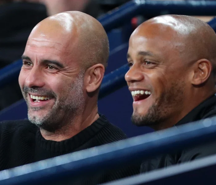 guardiola e kompany