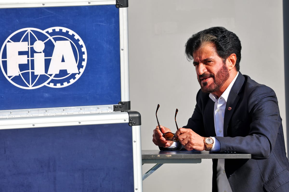 Mohammed Ben Sulayem, presidente da FIA, Fórmula 1