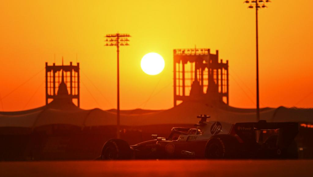 Pôr do sol no Bahrein Fórmula 1