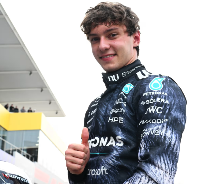 Andrea Kimi Antonelli é pole position no Japão
