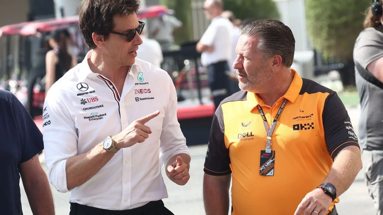Toto Wolff e Zak Brown, Fórmula 1
