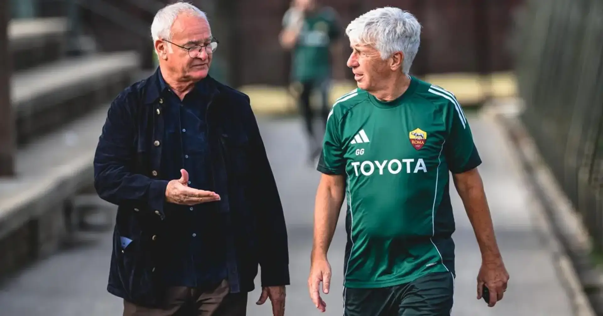 Ranieri e Gasperini roma