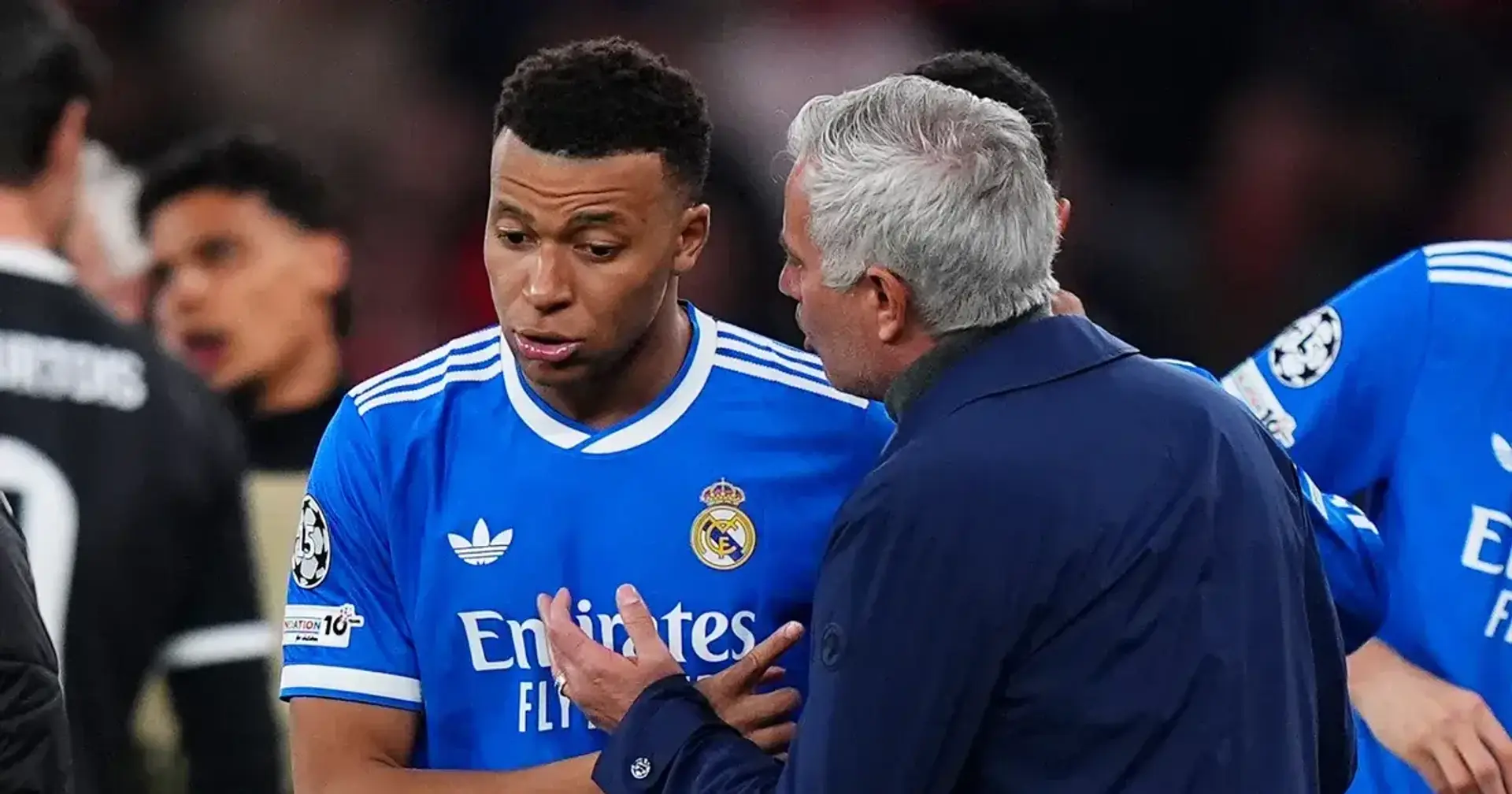 mbappe e mourinho real madrid