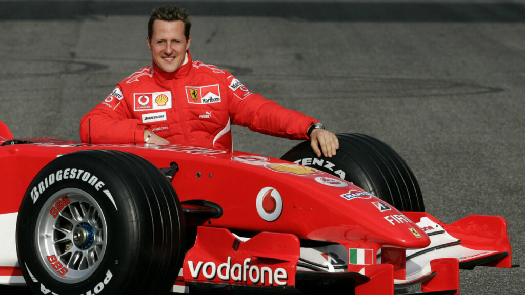Michael Schumacher tornou a Ferrari ainda maior