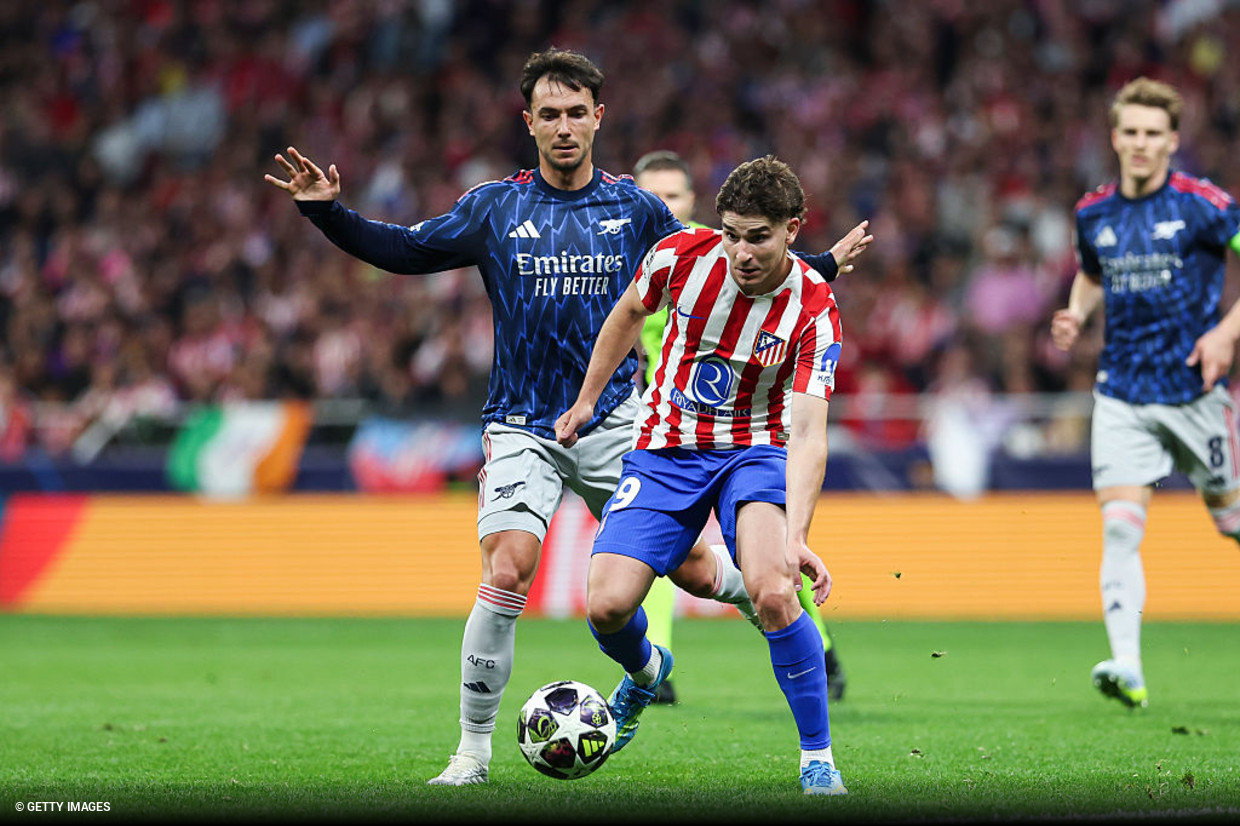 Atlético de Madrid x Arsenal