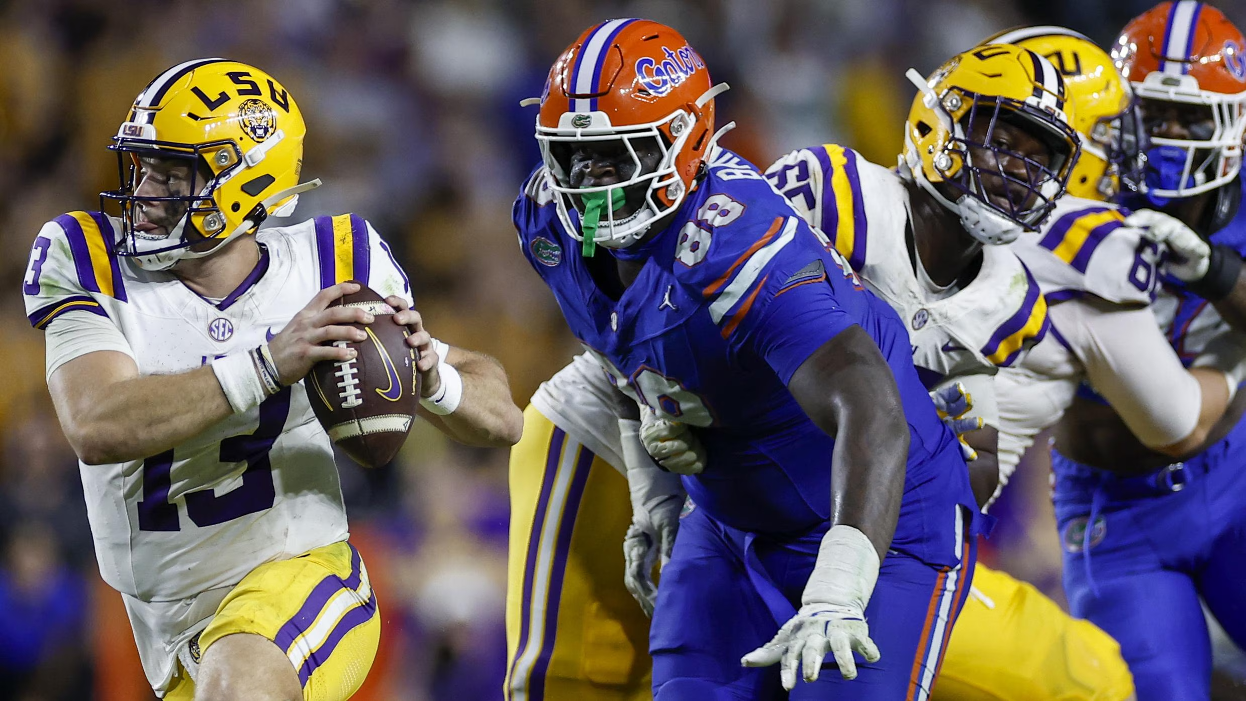 Caleb Banks (Foto: David Rosenblum/Icon Sportswire via Getty Images)