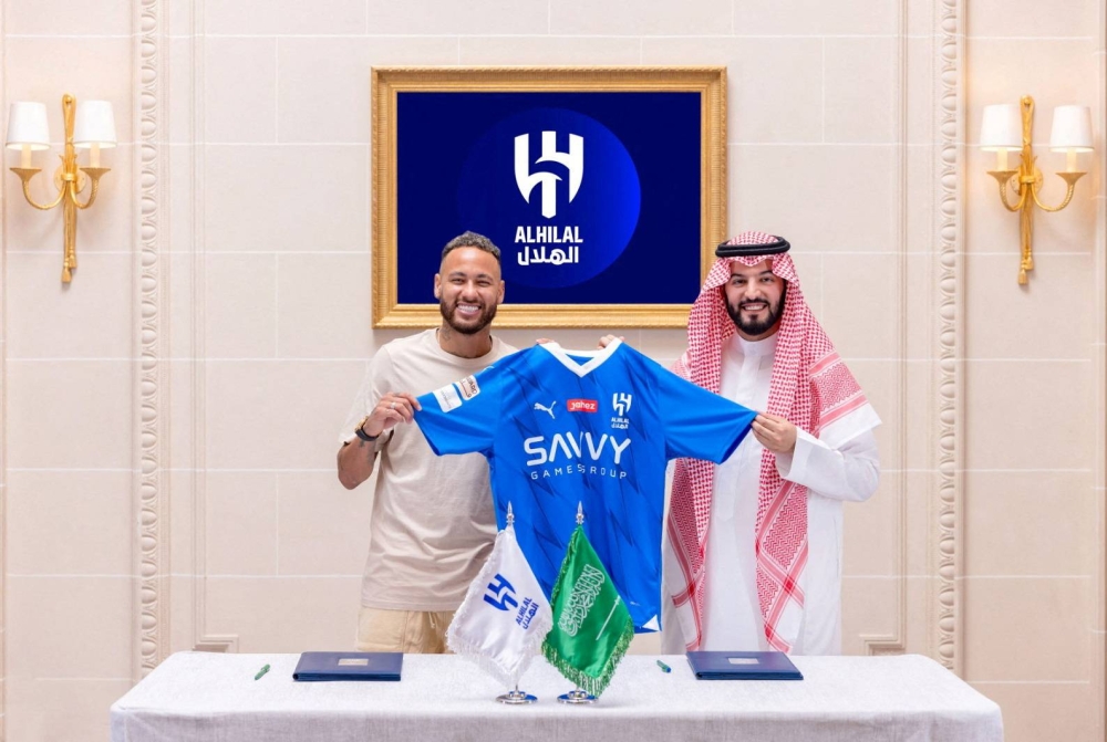 neymar jogador psg para o al hilal