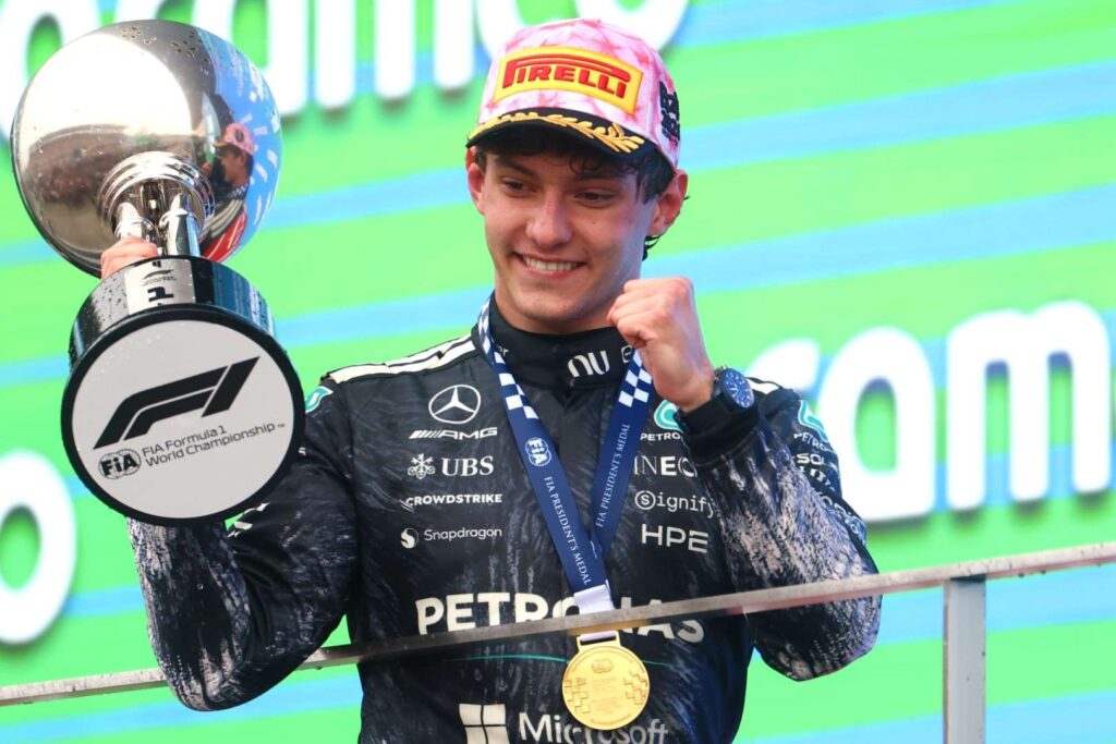 Kimi Antonelli venceu duas das três primeiras etapas da temporada 2026 da F1 