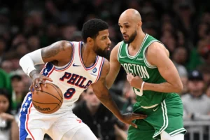 76ers vencem Celtics.