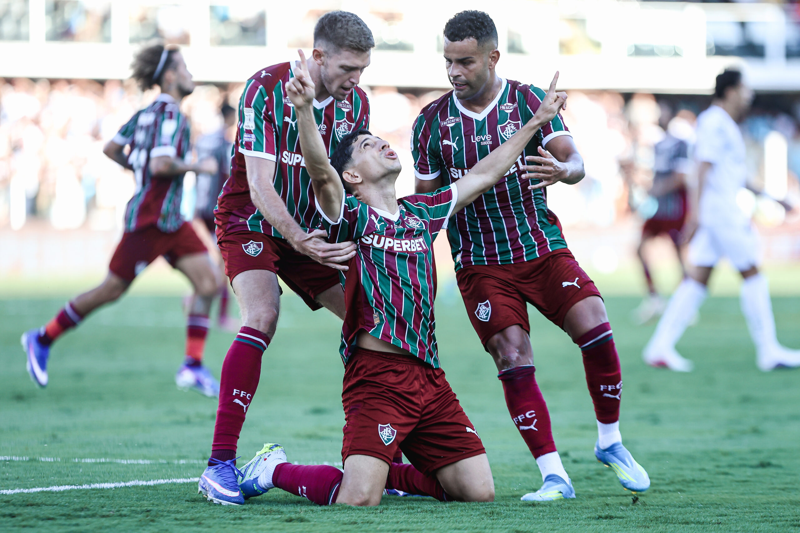 Fluminense, gol Savarino, Santos 2 x 3 Fluminense