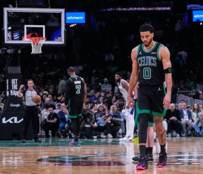 O Boston Celtics desperdiçou uma chance de ouro e deu vida ao Philadelphia 76ers
