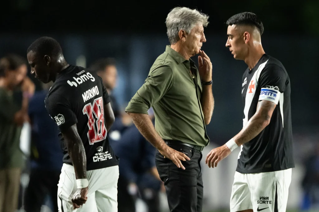 Vasco de Renato Gaúcho segue em queda