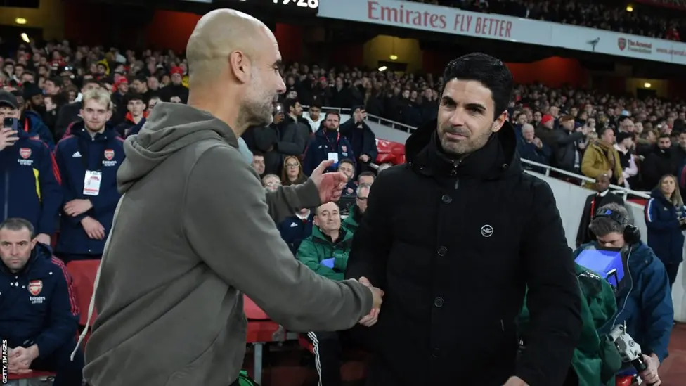 Arsenal Arteta x Guardiola