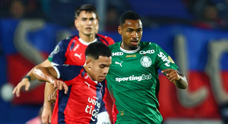 Cerro Porteño e Palmeiras empataram na fase de grupos da Libertadores