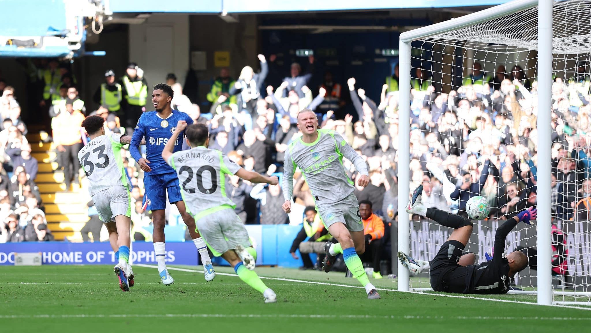 Chelsea 0 x 3 Manchester City Premier League