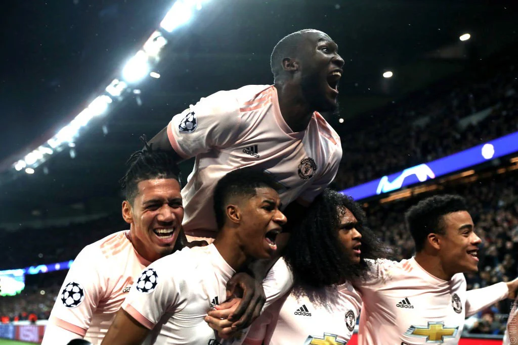 virada Manchester United Champions League