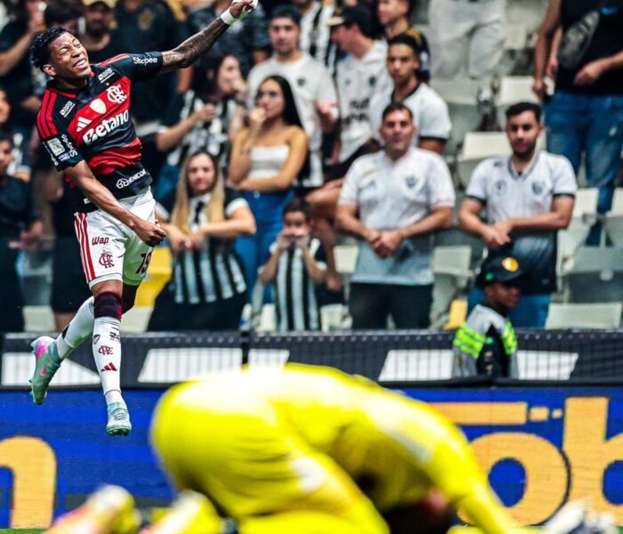 Plata Flamengo x Atlético-MG