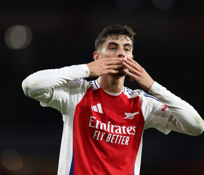 Kai Havertz, jogador do Arsenal. Foto: Julian Finney/Getty Images