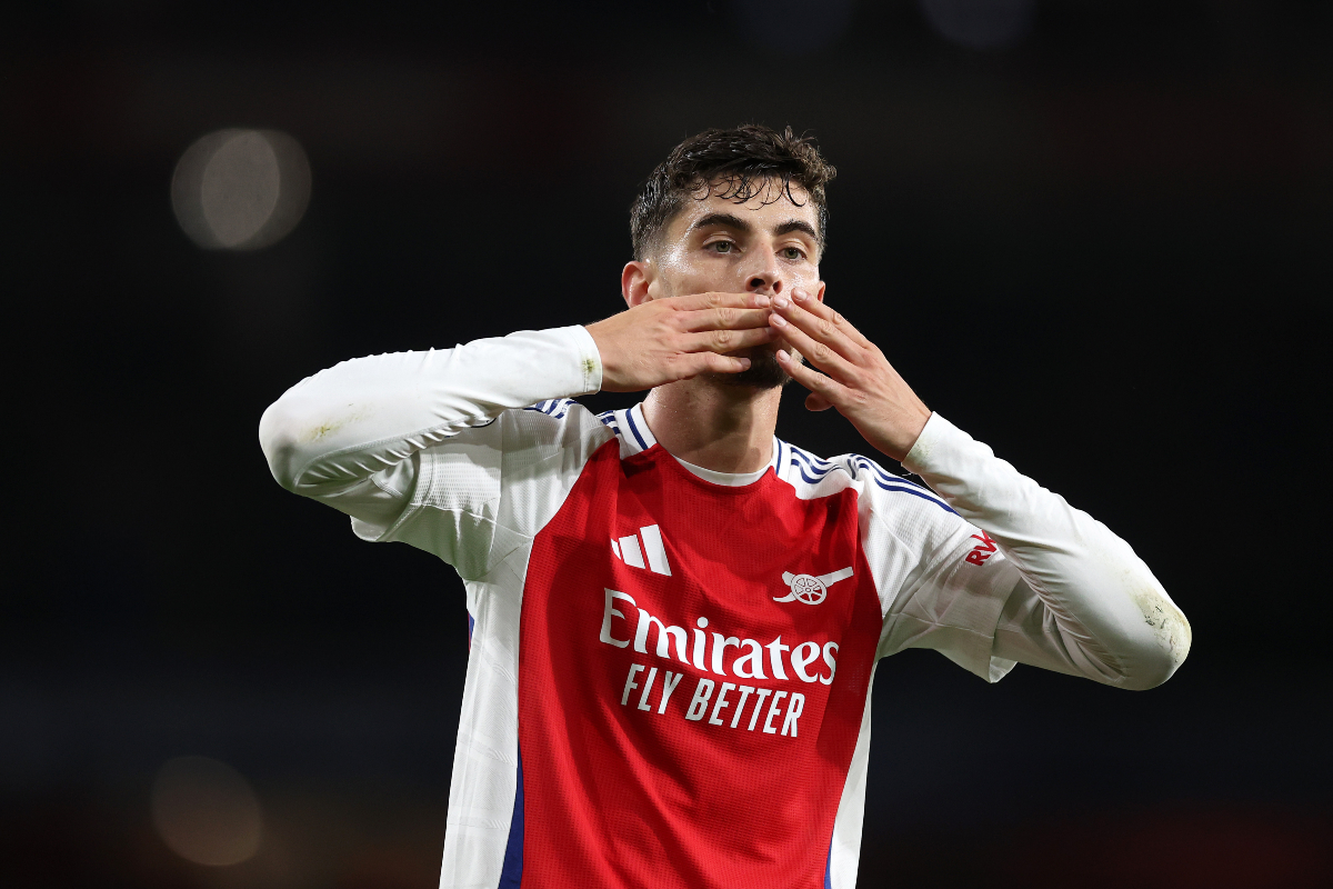 Kai Havertz, jogador do Arsenal. Foto: Julian Finney/Getty Images