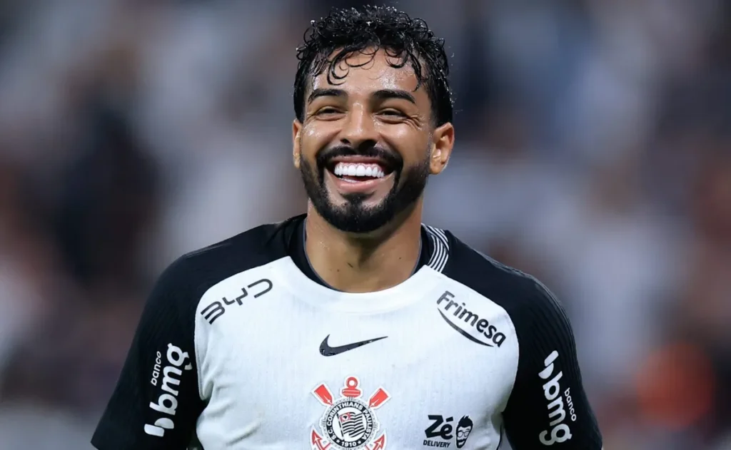 Matheus Bidu fez o gol da vitória do Corinthians sobre o Vasco por 1 a 0