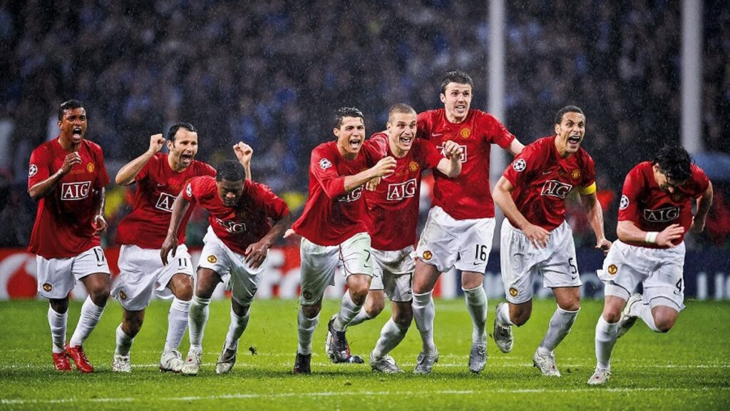 Manchester United venceu o Chelsea nos pênaltis na Champions League 2007/2008, Foto: Reprodução/Stretty News