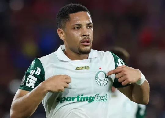 Vitor Roque gol Palmeiras
