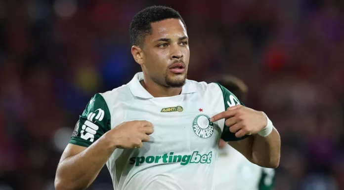 Vitor Roque gol Palmeiras